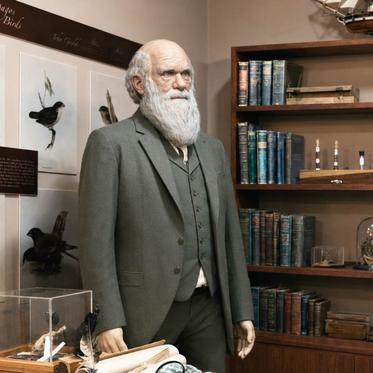 Darwin Corner thematic display